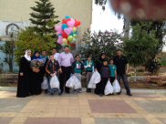 مدارس الهدى بالرملة تتميز في يوم الأيادي البيضاء والأعمال الخيرية